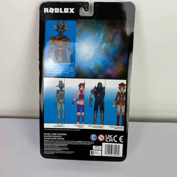 Roblox Bec The Fire God 4”Action Figure Toy W/ Virtual Code New Sealed - Picture 6 of 14
